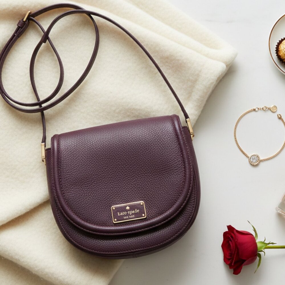 Kate Spade Roulette Pebble Leather Crossbody